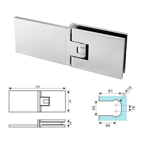 1605 1 Buy Shower Door Hardware In Bulk | Sgh Shower Hinges