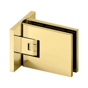 90 degree adjustable brass glass to wall hinge SGH-1601