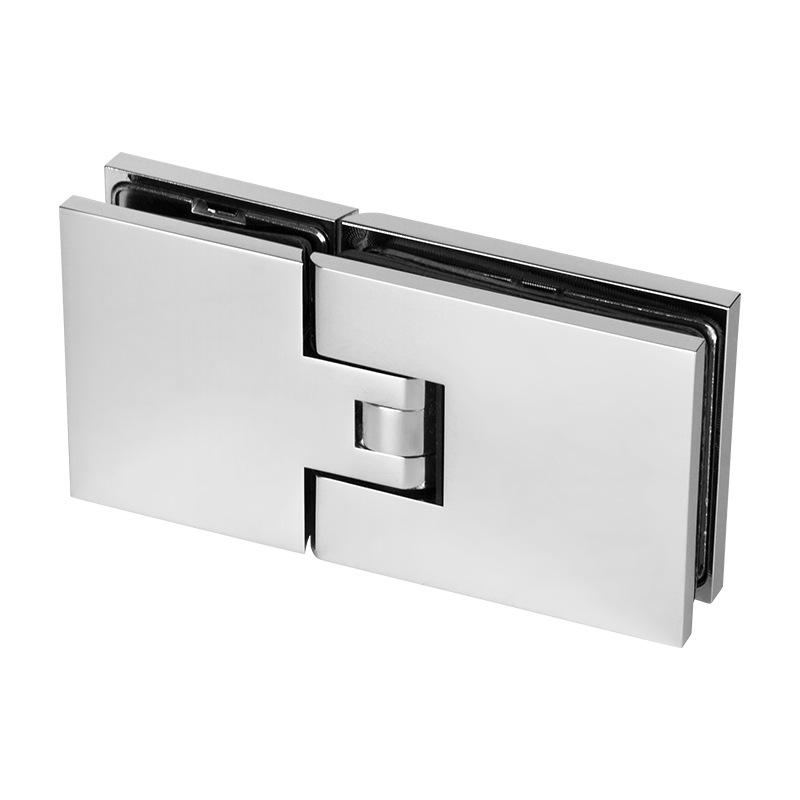 180° Glass To Glass Spring Hinges Brass Sgh-1064