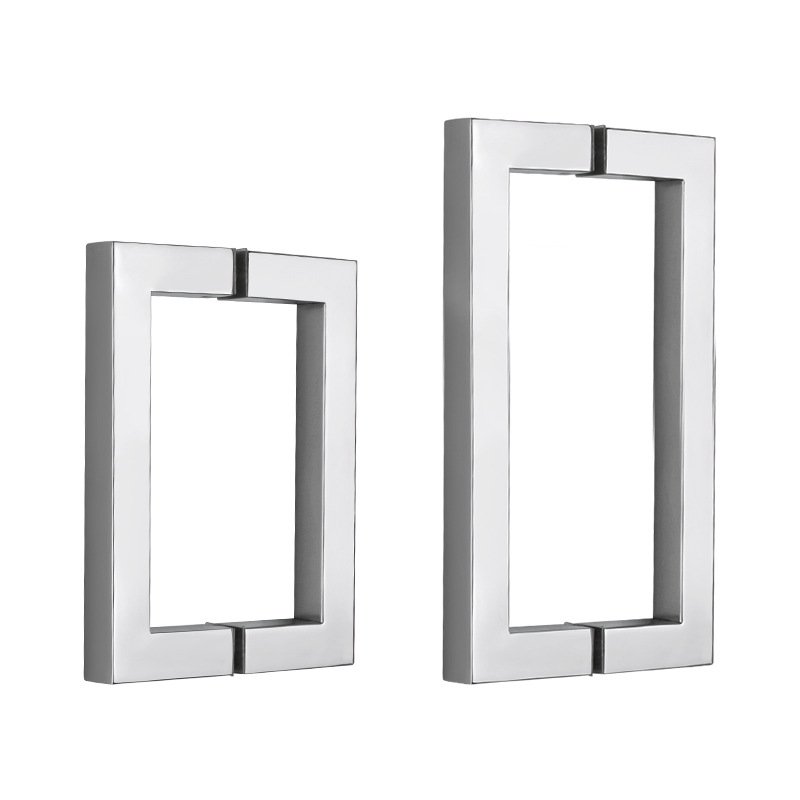 Square Handle One-Stop Solution For High-Quality Shower Door Hardware And Accessories