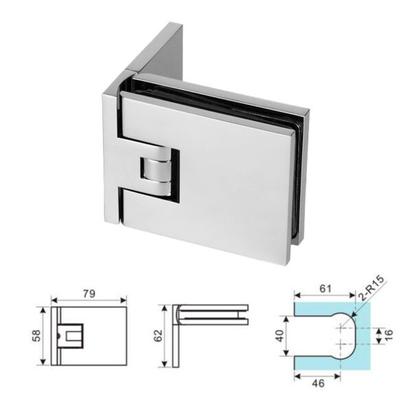 1601 1 Buy Shower Door Hardware In Bulk | Sgh Shower Hinges