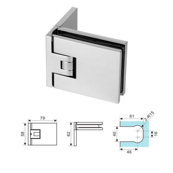1601L 1 Buy Shower Door Hardware In Bulk | Sgh Shower Hinges