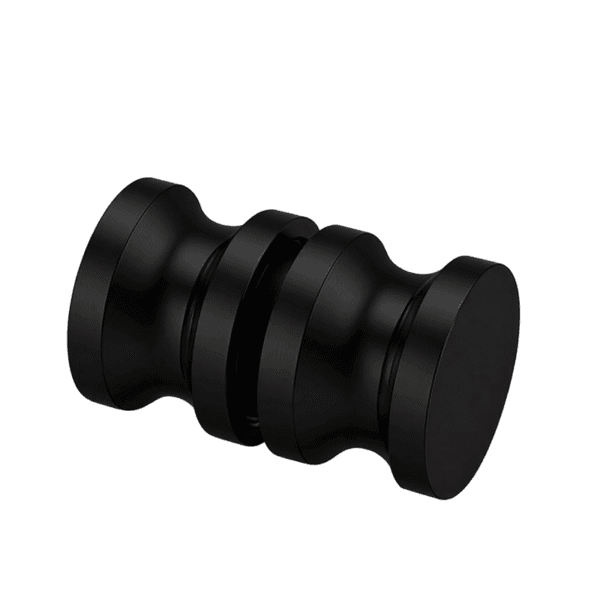 Sgh-K14M Boutons de porte de douche en laiton. Design dos à dos, Φ30 × 40Mm, convient au verre de 6 à 12Mm. Disponible en chrome, or et nickel brossé.