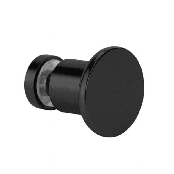 Sgh-K11K Bouton rond de porte de douche en laiton. Design compact, Φ30 × 22 × Φ19 Mm, convient au verre de 6 à 12 mm. Disponible en chrome, or et nickel brossé.