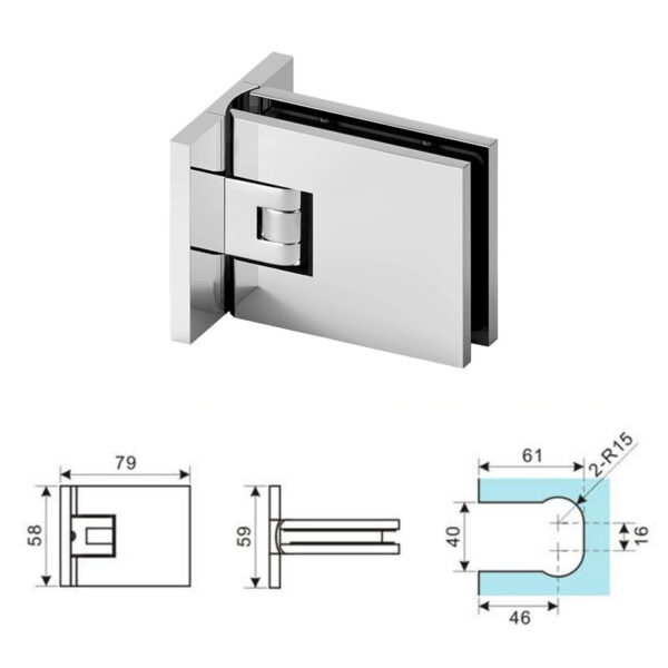 1601 1 Buy Shower Door Hardware In Bulk | Sgh Shower Hinges
