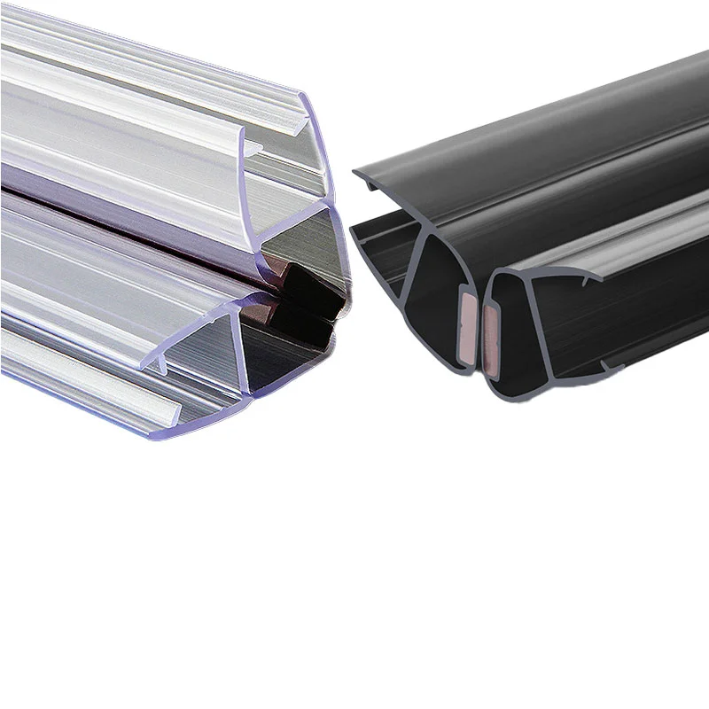 Magnetic Pvc Shower Door Seals Pair For Vertical Doors