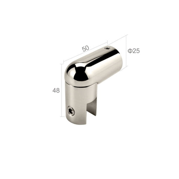 Sgh R35 Nickel Buy Shower Door Hardware In Bulk | Sgh Shower Hinges