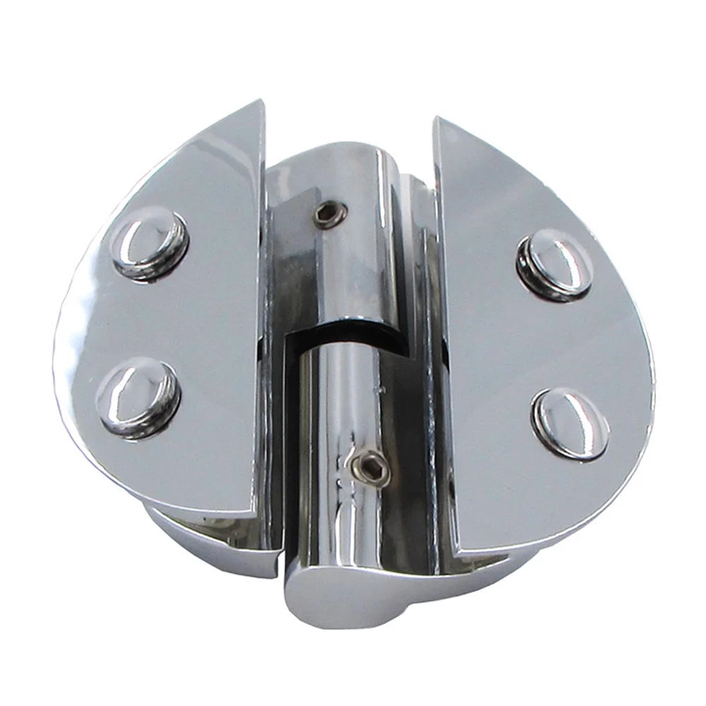 Brass Circular Lift Hinge For Shower Glass Door - Rd203L-06