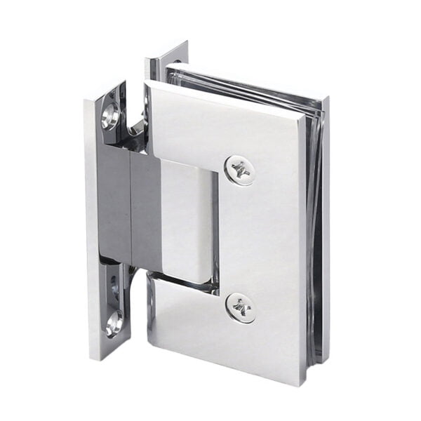 Chrome Heavy Duty Wall To Glass H Back Plate Shower Hinge Tlw 101 One-Stop Solution For High-Quality Shower Door Hardware And Accessories