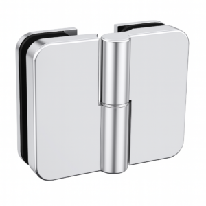Brass 90-Degree Glass to Glass Shower Door Hinge - PK9053L