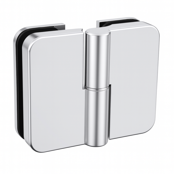 Brass 90-Degree Glass To Glass Shower Door Hinge - Pk9053L