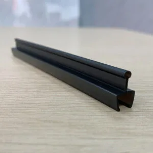 Shower door bottom seal black - Short clip