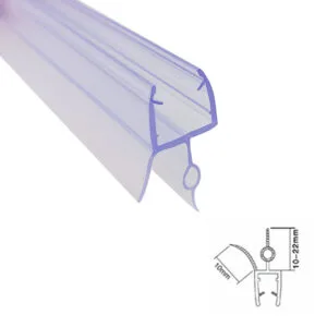 Bathroom shower door bottom seal - Flexible PVC