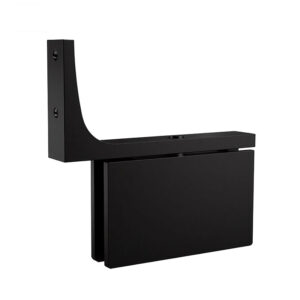 LM5901AL Bisagra pivotante lateral izquierda de latón para puerta de ducha - Cristal a pared 8-12 mm