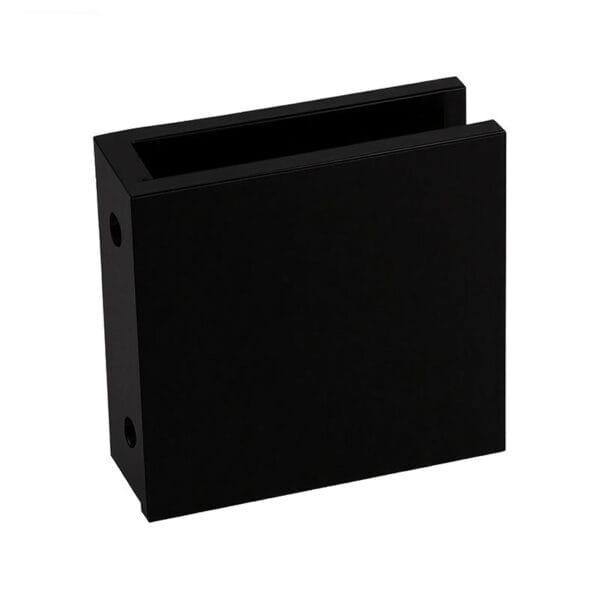 Sdc140B Square Brass 90° Glass To Wall Round Hole Clip