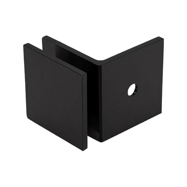 Sdc141 Square Brass 90° Glass To Wall Clamp Clip