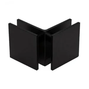 SDC142 Square Brass 90° Glass to Glass Clamp Clip
