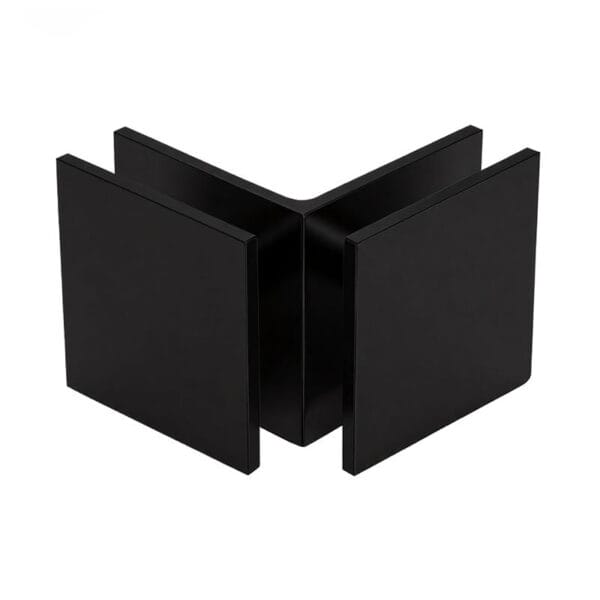 Sdc142 Square Brass 90° Glass To Glass Clamp Clip