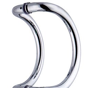 YS-540 Crescent Stainless Steel Shower Door Pull Handle